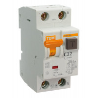 Автоматический выключатель дифференциального тока АВДТ 64 B16 10мА TDM SQ0205-0001