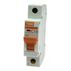 Автоматический выключатель ВА47-29 1Р  1А 4,5кА х-ка В TDM SQ0206-0001