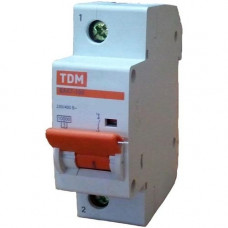 Автоматический выключатель ВА47-100 1Р 10А 10кА  х-ка С TDM SQ0207-0045