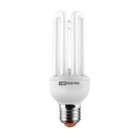 Лампа энергосберегающая КЛЛ-4U-45 Вт-2700 К–Е27 (72х235 мм) TDM