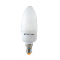 Лампа энергосберегающая КЛЛ-С-9 Вт-2700 К–Е14 TDM