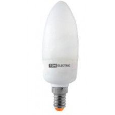Лампа энергосберегающая КЛЛ-СT-9 Вт-2700 К–Е14 TDM