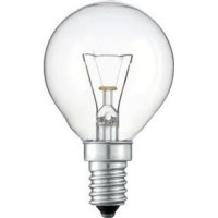 Лампа накаливания "Шар прозрачный" 40 Вт-230 В-Е14 TDM