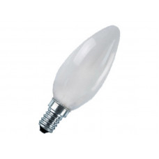 Лампа накаливания "Свеча матовая" 60 Вт-230 В-Е14 TDM