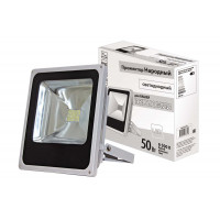Прожектор светодиодный СДО50-2-Н 50 Вт, 6500 К, серый