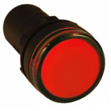 Лампа AD-22DS(LED)матрица d22мм красный 110В AC/DC TDM
