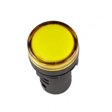 Лампа AD-16DS(LED)матрица d16мм желтый 230В АС TDM