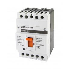 Автоматический выключатель серии ВА87-33 3Р 25А 18кА TDM SQ0751-0004