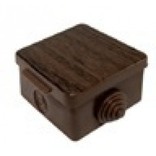 Распаячная коробка ОП 65х65х50мм, крышка, бук, IP54, 4вх. инд. штрихкод TDM