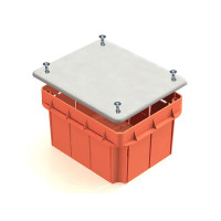 Распаячная коробка СП 120х92х70мм, крышка, IP20, инд. штрихкод, TDM